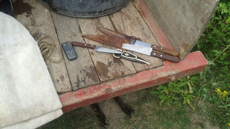 Detuvieron a cuatro personas y secuestran animales faenados en Achalco