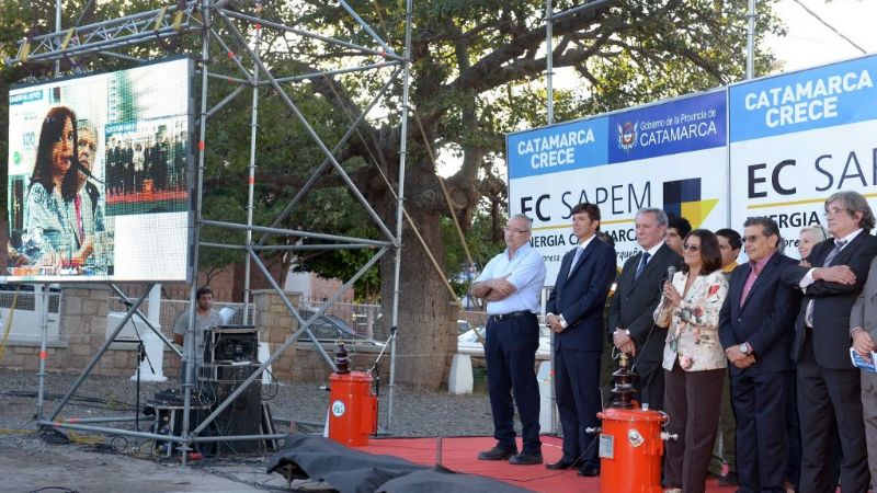 Corpacci anunció inversión sin precedentes en energía