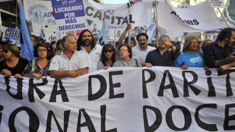 Sin acuerdo en la paritaria docente, dictan la conciliación obligatoria