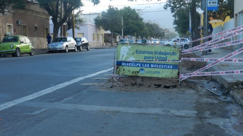 Cortes de calles programados en la Capital