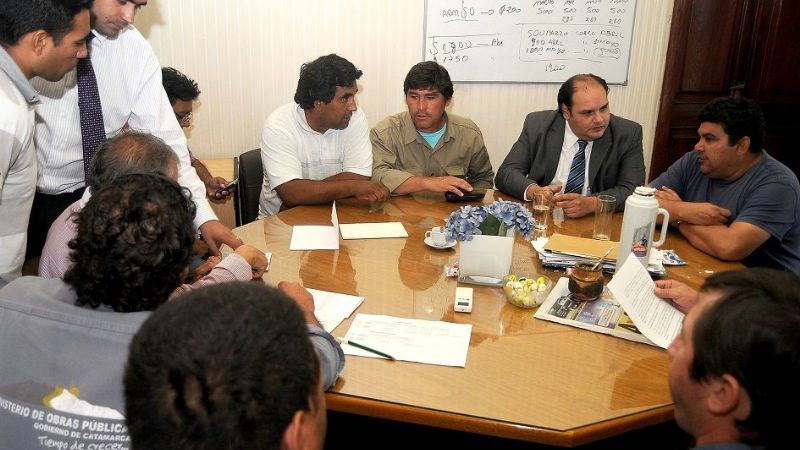 Los trabajadores de Obras Públicas levantaron las medidas de fuerza