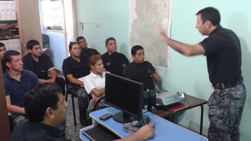 Capacitación del personal de la Dirección de Seguridad Vial