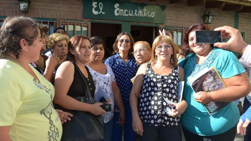 Mujeres peronistas brindaron su respaldo a Corpacci