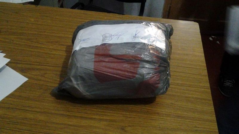 Atrapan a mujer con casi 4 kg. de marihuana