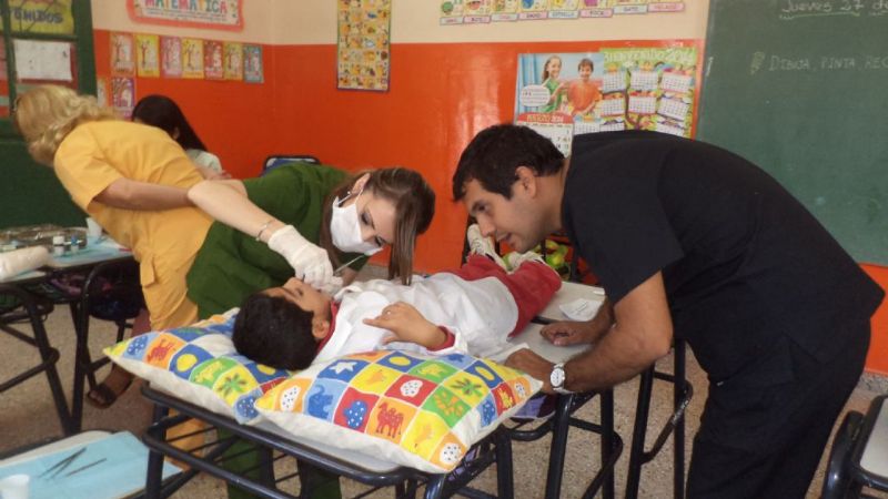 Odontología comenzó con el Programa de Salud Bucal en Escolares