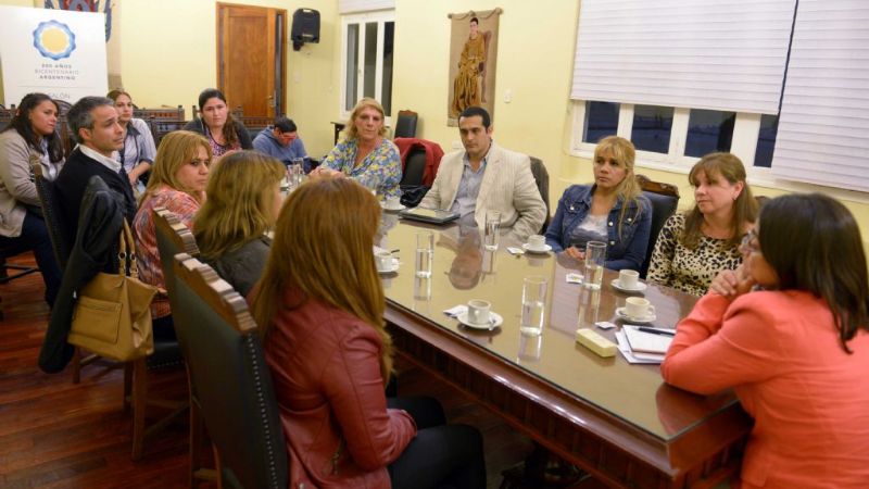 Lucía recibió a organizaciones que trabajan con discapacitados