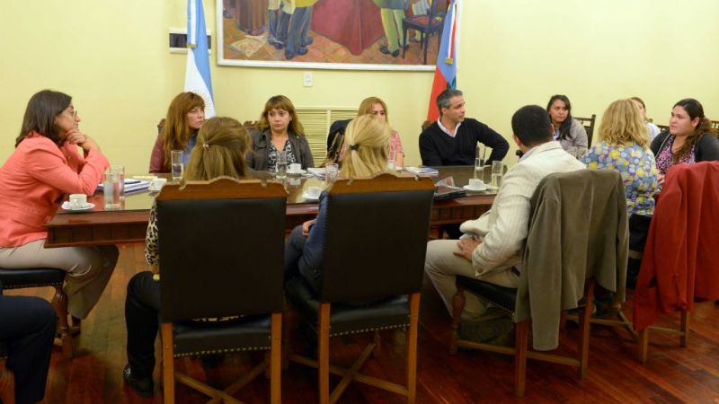 Lucía recibió a organizaciones que trabajan con discapacitados