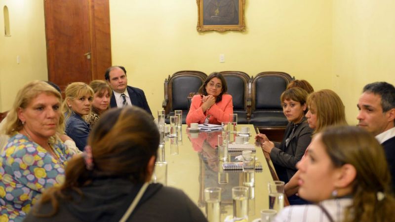 Lucía recibió a organizaciones que trabajan con discapacitados