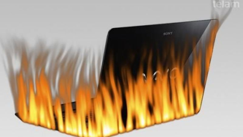 Sony alerta sobre un equipo de la línea "Vaio" que puede incendiarse