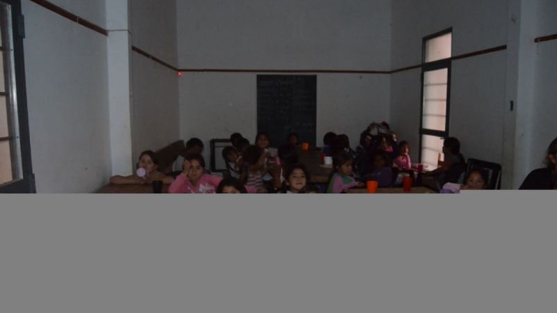 Gran concurrencia de niños y niñas a las clases de apoyo