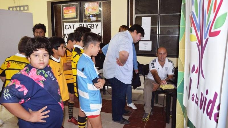 Mera visitó Catamarca Rugby con el Programa “Sí a la vida”