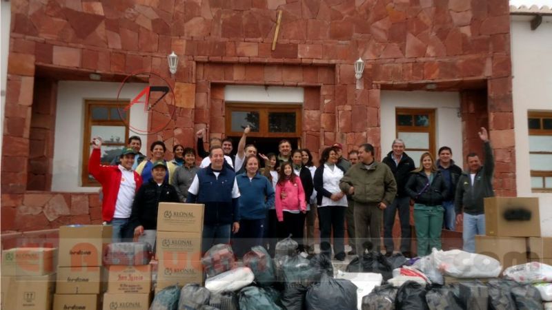 Turistas solidarios ayudan al hospital de Fiambalá