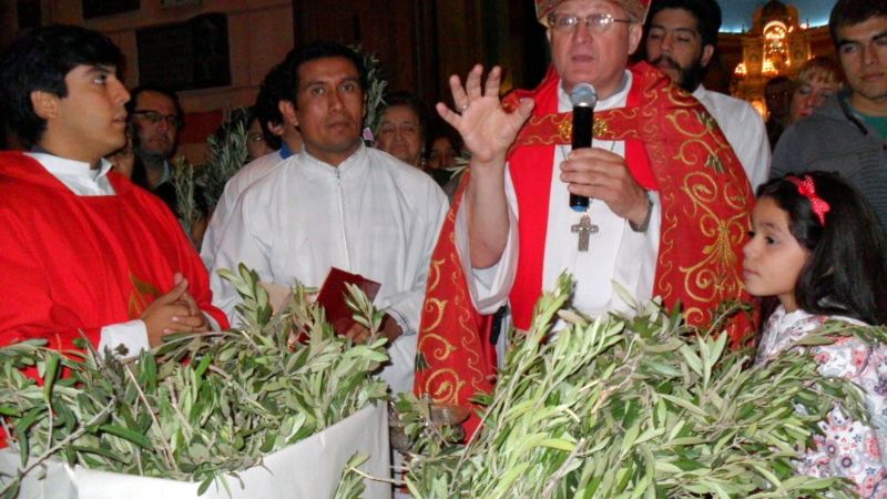 Misa de Domingo de Ramos en la Catedral Basílica