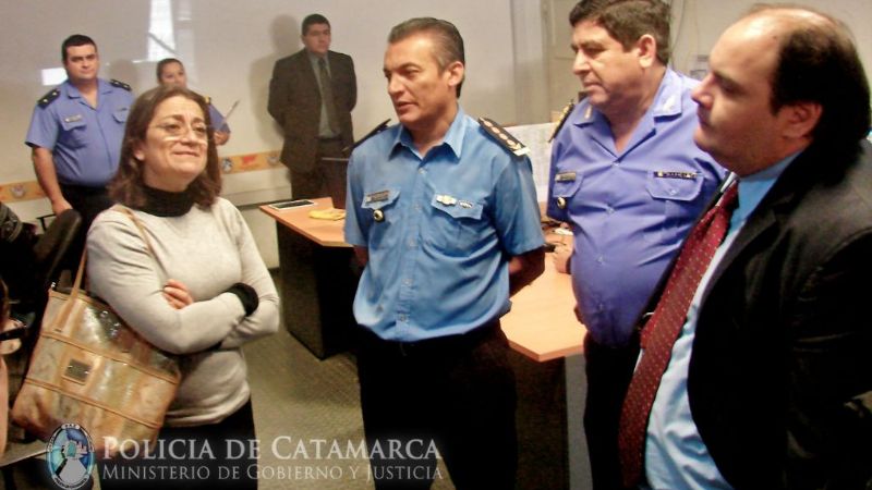 Corpacci en la Jefatura de Policía