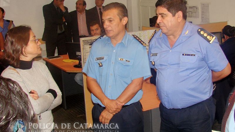 Corpacci en la Jefatura de Policía