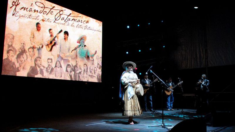 La poesía y la canción de Catamarca tuvieron su momento en Tecnópolis