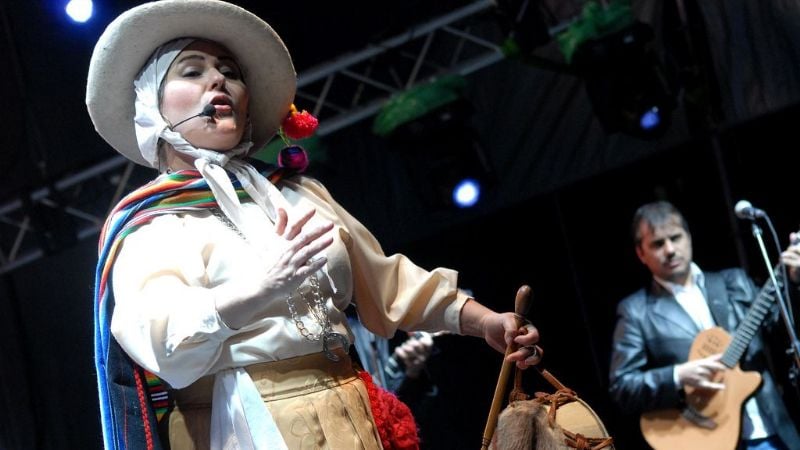 La poesía y la canción de Catamarca tuvieron su momento en Tecnópolis