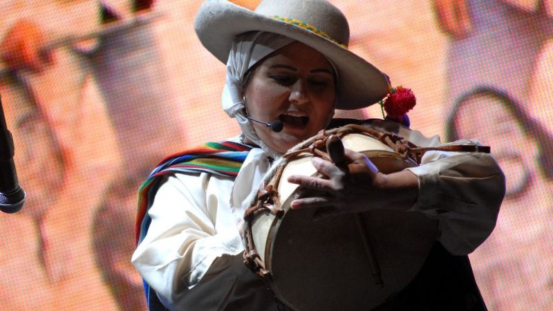 La poesía y la canción de Catamarca tuvieron su momento en Tecnópolis