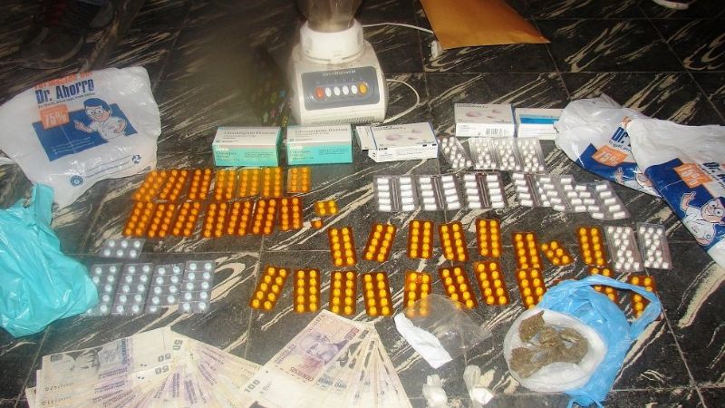 Desbaratan puntos de venta de Drogas en el Sur de la Capital