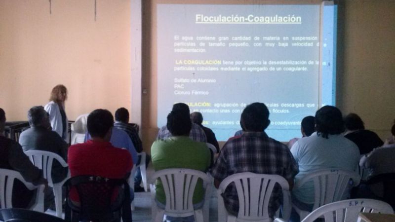 Jornadas de capacitación para operadores de red y de plantas potabilizadoras