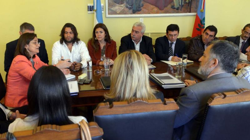 Lucía recibió a Olveira y Guaraz