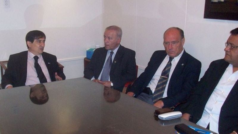 El senador Marcial se reunió con el Decano de Medicina de la UNT