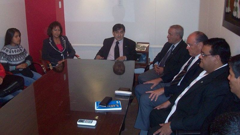 El senador Marcial se reunió con el Decano de Medicina de la UNT
