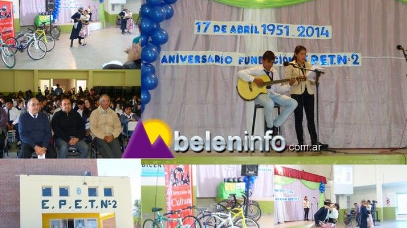 La EPET N°2 de Belén celebró los 63° aniversario