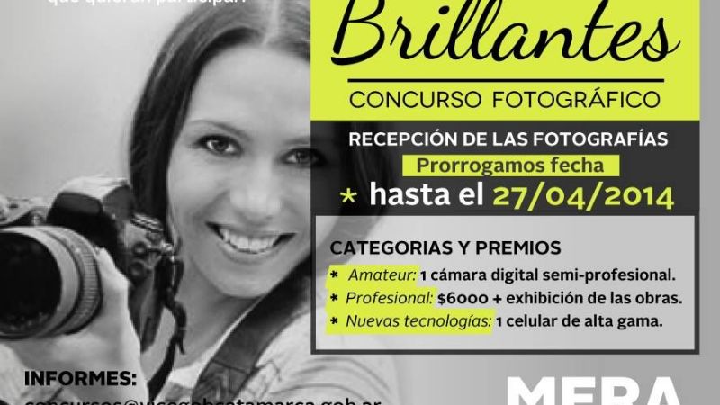 Hasta el 27 de abril se puede participar del concurso fotográfico “Mujeres brillantes”