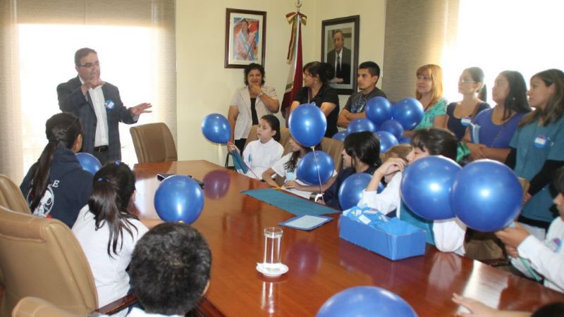 Jalil se sumó al Día Mundial de concientización del Autismo