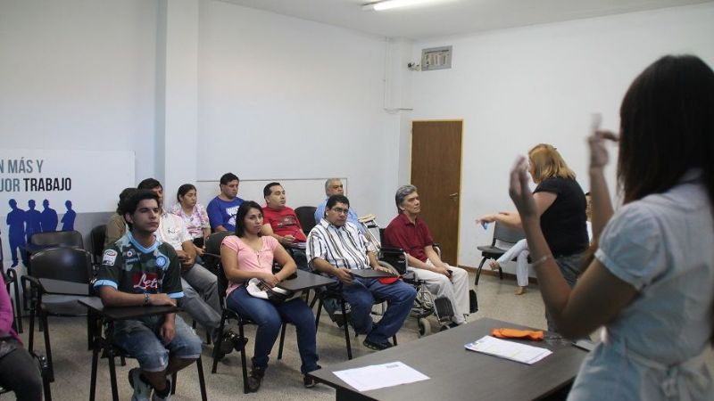 Capacitación sobre búsqueda de empleo para discapacitados
