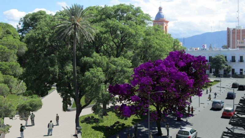 El municipio brindará detalles de la obra de la Plaza 25 de Mayo