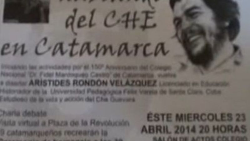 “Hablando del ‘Che’ en Catamarca”