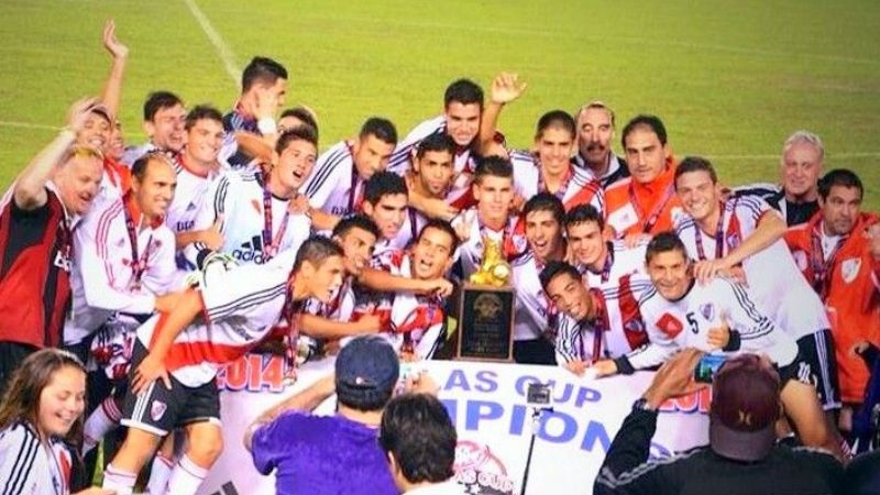 El chacarero Julio Zúñiga, campeón con River en Dallas