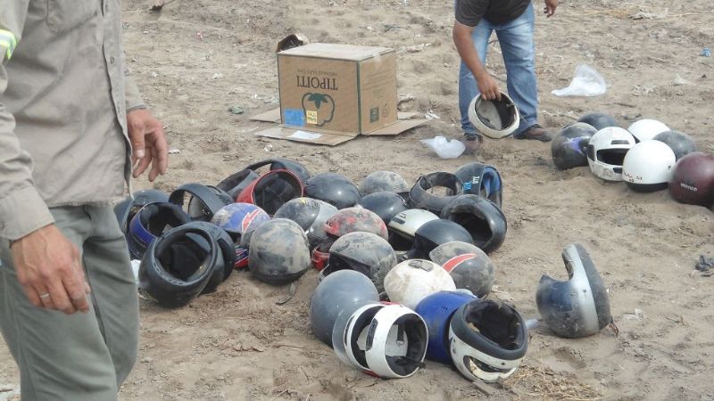 Destrucción de cascos