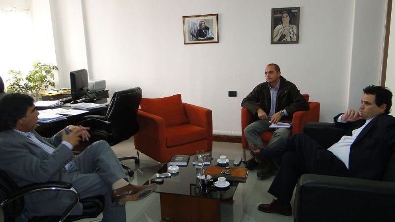 Chico realizó gestiones para Santa María ante Minera Alumbrera