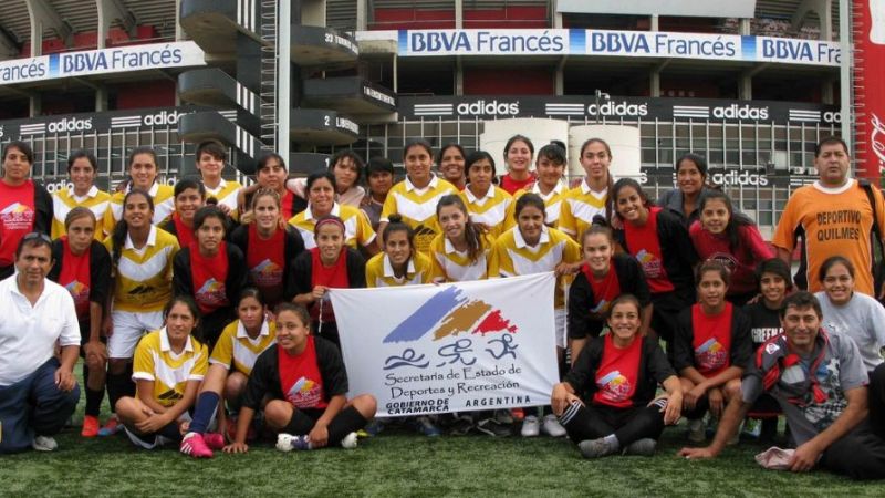 El fútbol femenino de Catamarca en River