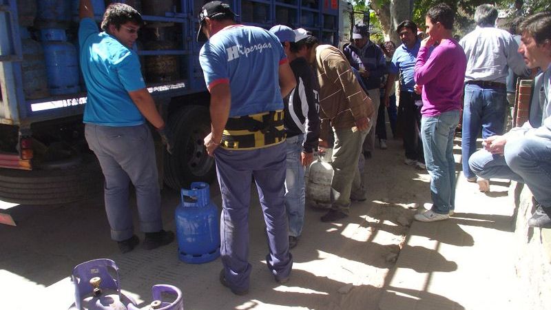 Tras varios meses, volvió el programa Garrafa Social a Santa María
