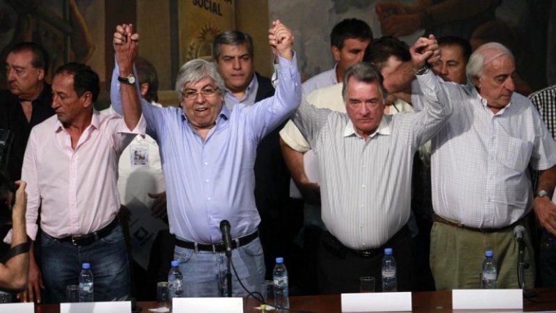 Moyano y Barrionuevo impulsan una marcha contra la inseguridad