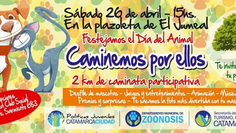 “Caminemos por ellos” el sábado en el Jumeal