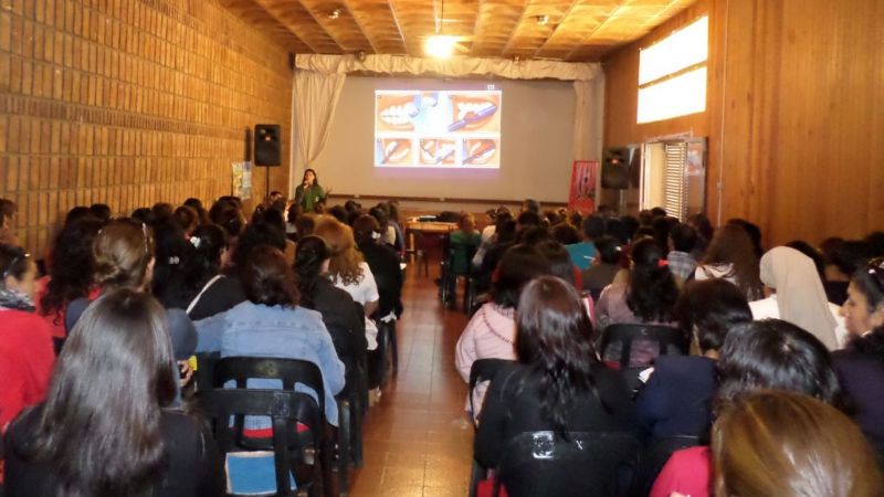 Capacitaron a docentes en salud bucal de Belén