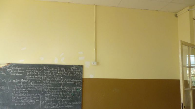 Mejoras edilicias en la Escuela 257