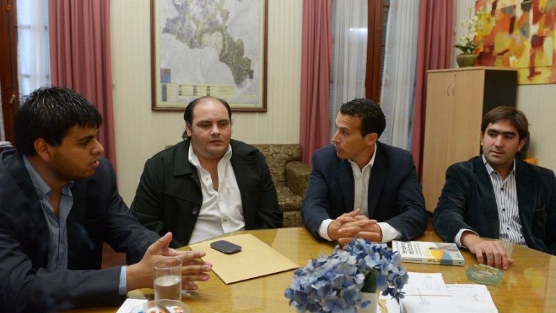 Saadi recibió a funcionario nacional