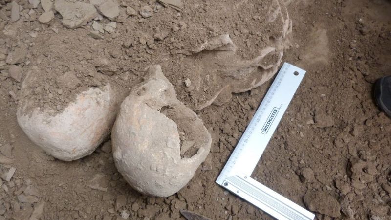 Hallazgo arqueológico en Santa María