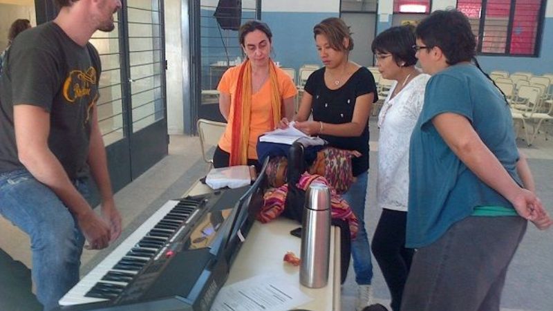 El encuentro nacional  de Coros y Orquestas congregó a más de 250 chicos