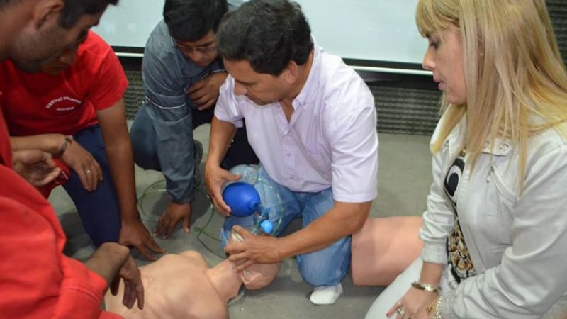 Capacitación en Resucitación Cardiopulmonar