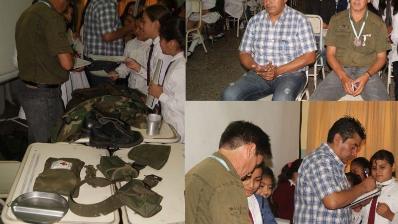 Homenaje a los héroes de Malvinas en Belén