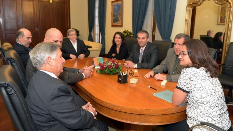 La Gobernadora recibió a empresarios mineros