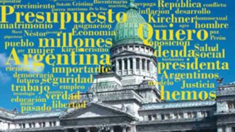 Las palabras más mencionadas en el Congreso