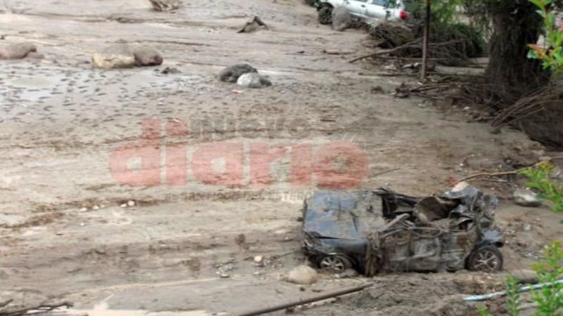 Lluvias en el Este: hay familias evacuadas